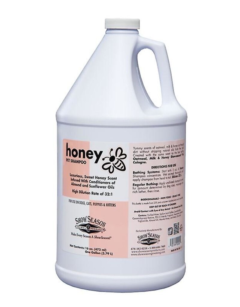 ShowSeason ShowSeason Honey Pet Shampoo 1 Gallon