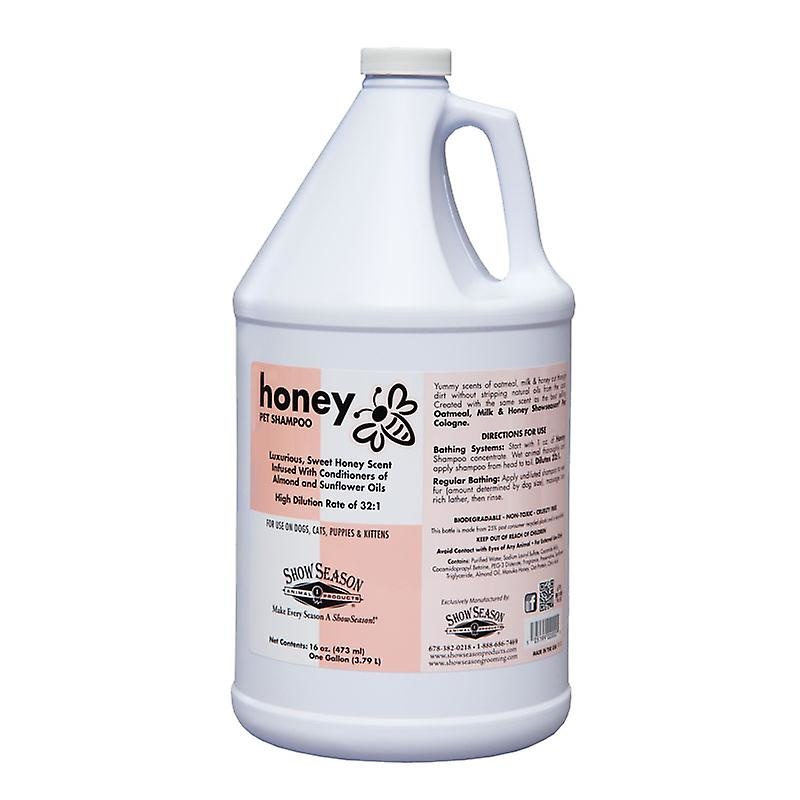 ShowSeason Honey Pet Shampoo 1 Gallon
