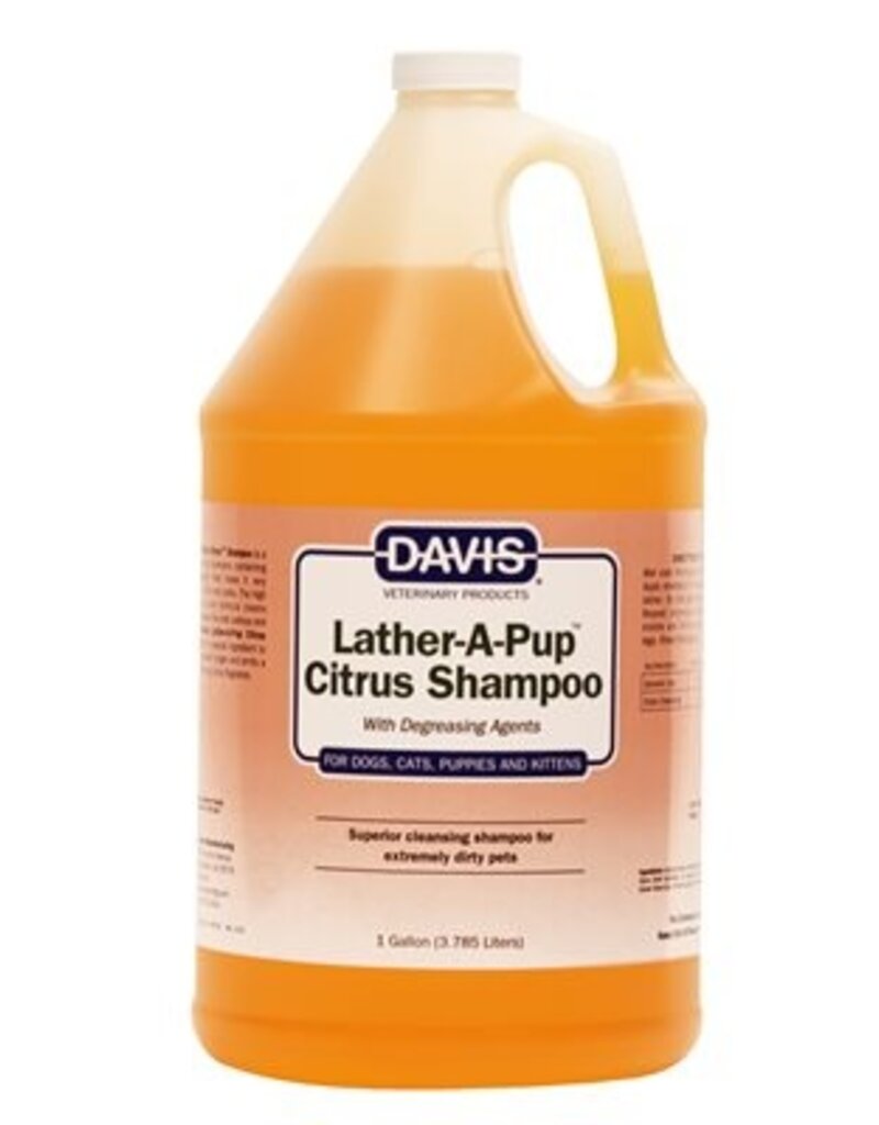 Davis Davis Lather-A-Pup Citrus Shampoo 1 Gallon