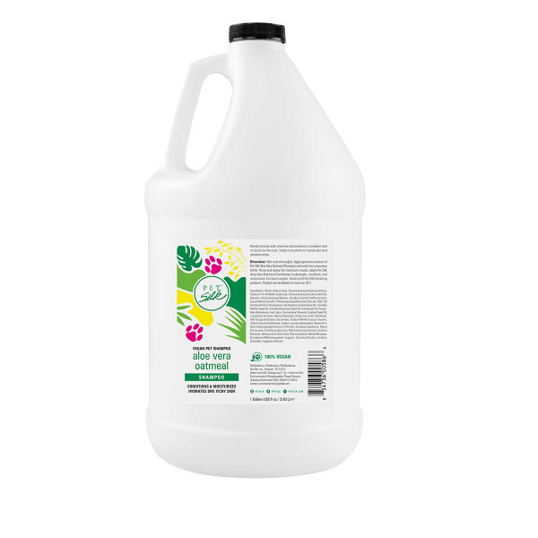 Pet Silk Vegan Aloe Vera Oatmeal Shampoo 2.5fl oz