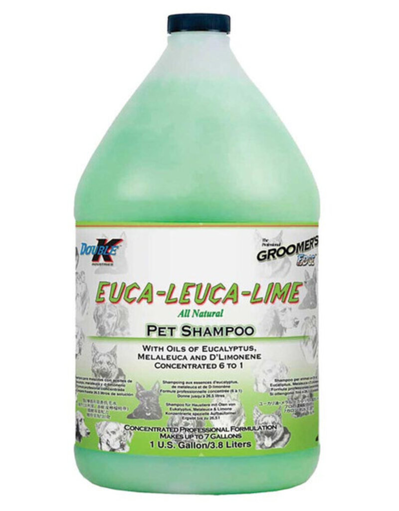 DoubleK Euca-Leuca-Lime Pet Shampoo 1 Gallon