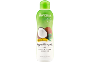 TropiClean Hypo-Allergenic Gentle Coconut Puppy & Kitten Shampoo 20 oz