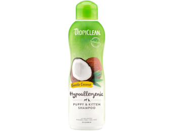 TropiClean Hypo-Allergenic Gentle Coconut Puppy & Kitten Shampoo 20 oz
