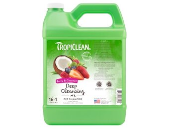 TropiClean Berry & Coconut Deep Cleansing Shampoo 2.5 Gallon