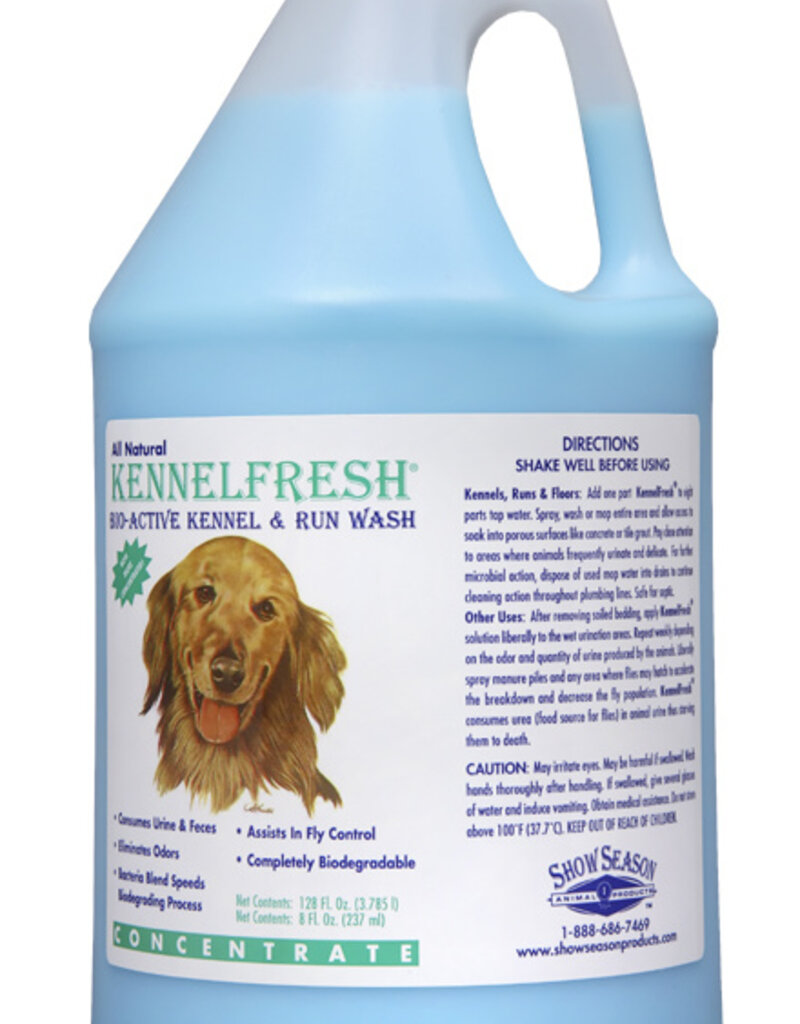 ShowSeason ShowSeason KennelFresh Bio-Active Kennel,Crate, Floor Cleaner 1 Galon