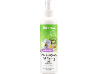 TropiClean Freshening Kiwi Blossom Deodorizing Pet Spray 8fl oz