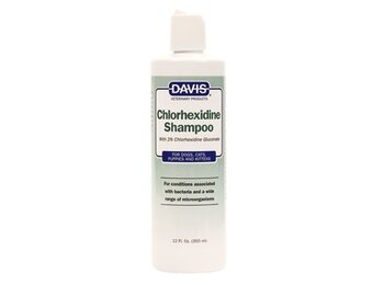 Davis Chlorhexidine Shampoo 12fl oz