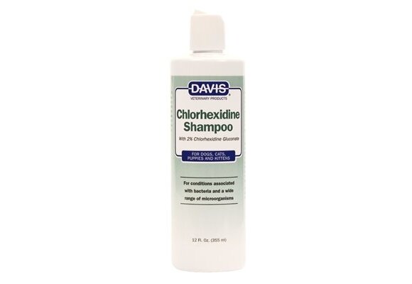 Davis Chlorhexidine Shampoo 12fl oz