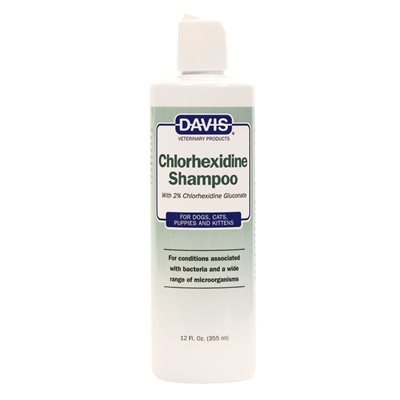 Davis Chlorhexidine Shampoo 12fl oz