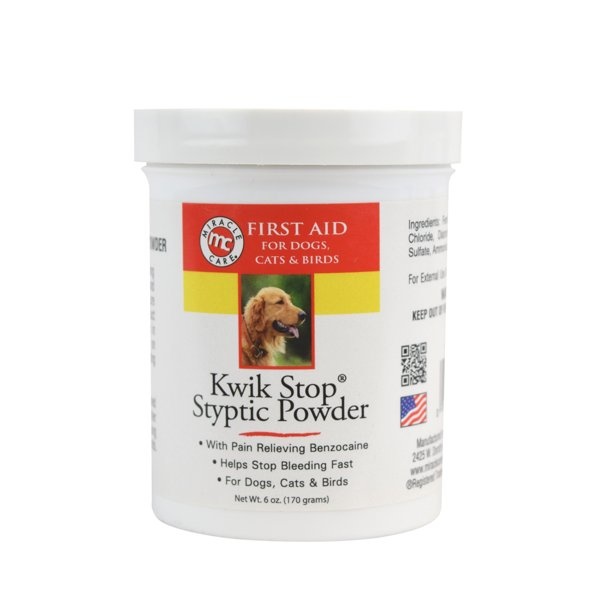 Miracle Care Kwik Stop Styptic Powder 6 oz
