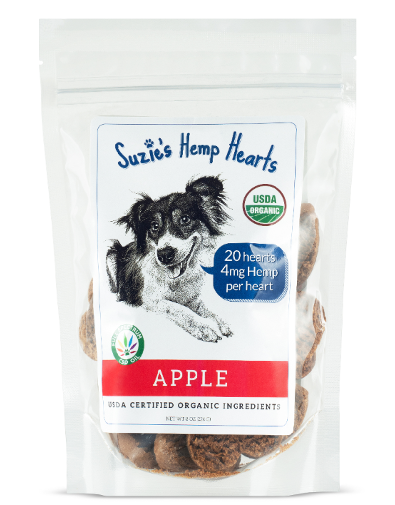 Suzies Suzie's  Hearts Treats Apple, 8oz