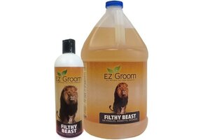 EZ Groom Filthy Beast Detangles De-Shed Dematts Shampoo 1 Gallon