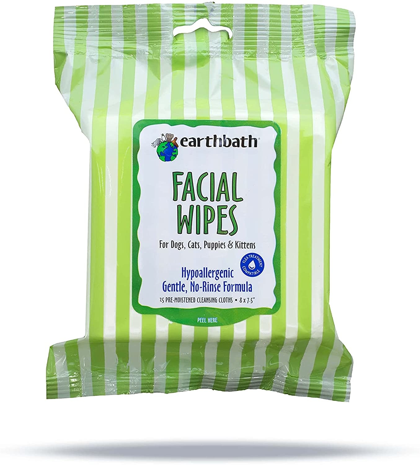 Earthbath Facial Wipes Hypoallergenic