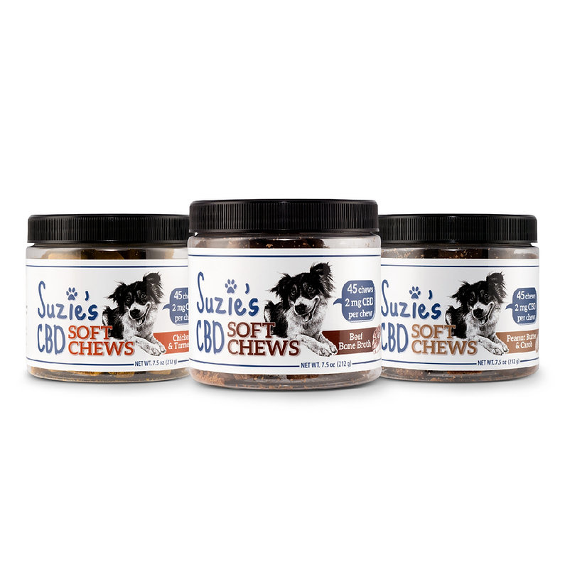 Suzie's Soft Chews Chicken & Turmeric Flavor 7.5 oz