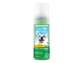 TropiClean Fresh Breath Oral Care Foam 4.5fl oz