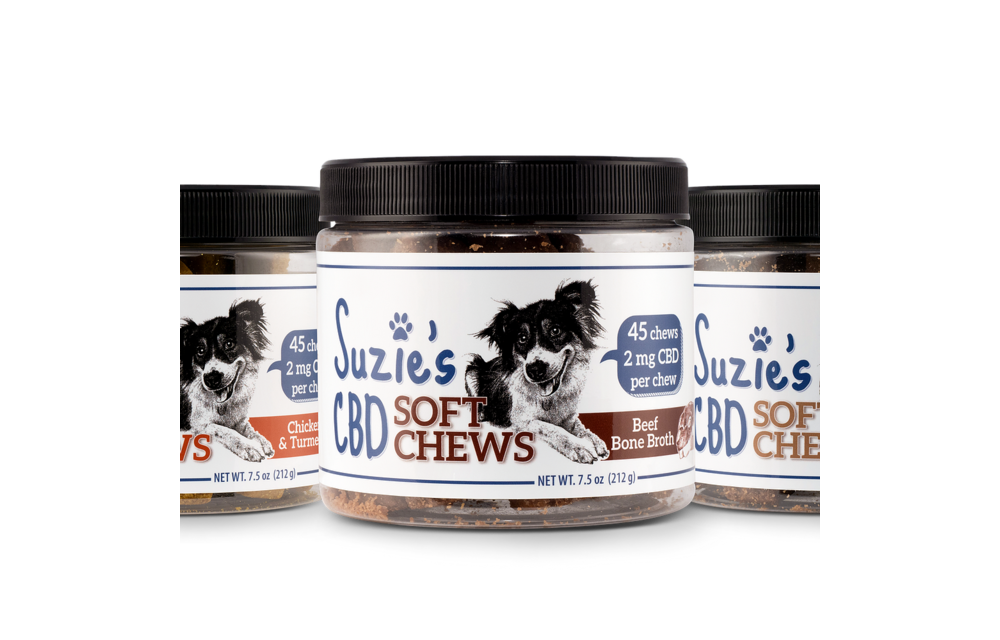 Suzie's Soft Chews Beef Bone Broth Flavor 7.5 oz