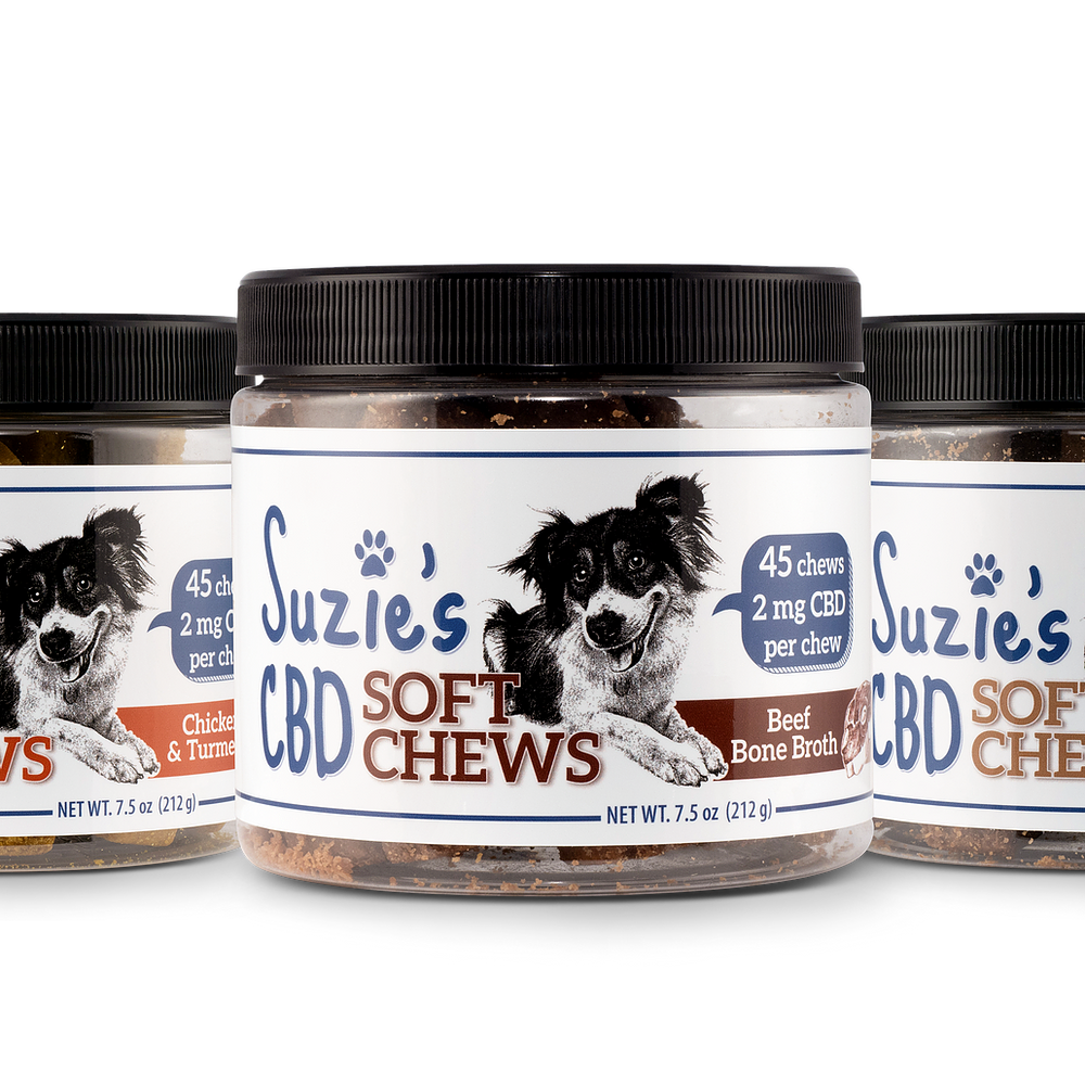 Suzie's Soft Chews Beef Bone Broth Flavor 7.5 oz
