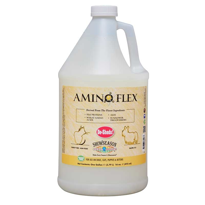 ShowSeason AminoFlex De-Shed Shampoo 1 Gallon