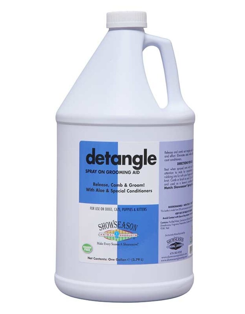 ShowSeason ShowSeason Detangle Spray on Grooming Aid 1 Gallon