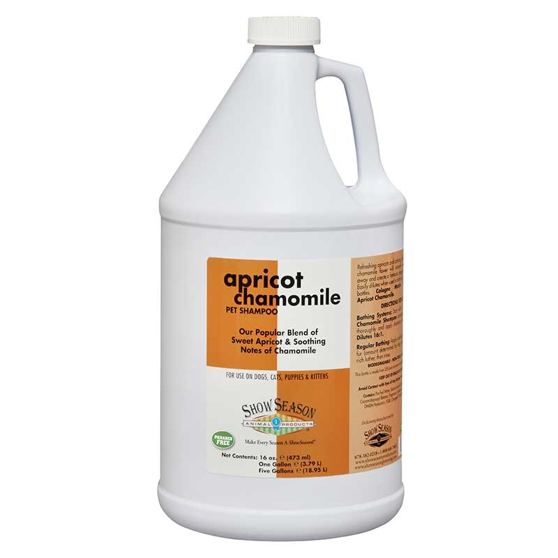 ShowSeason Apricot Chamomile Shampoo 1 Gallon