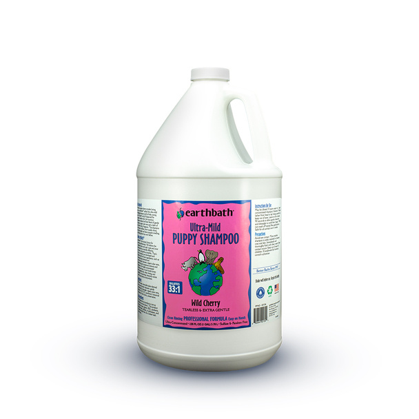 Earthbath Wild Cherry Ultra-Mild Puppy Shampoo 1 Gallon