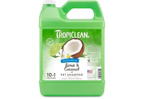 Tropiclean Lime and Coconut Shed Control Shampoo  1 Gallon