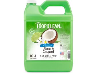 Tropiclean Lime and Coconut Shed Control Shampoo  1 Gallon