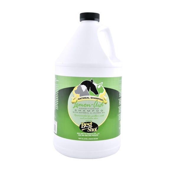 Best Shot Lemon-Aid Oatmeal Shampoo 1 Gallon