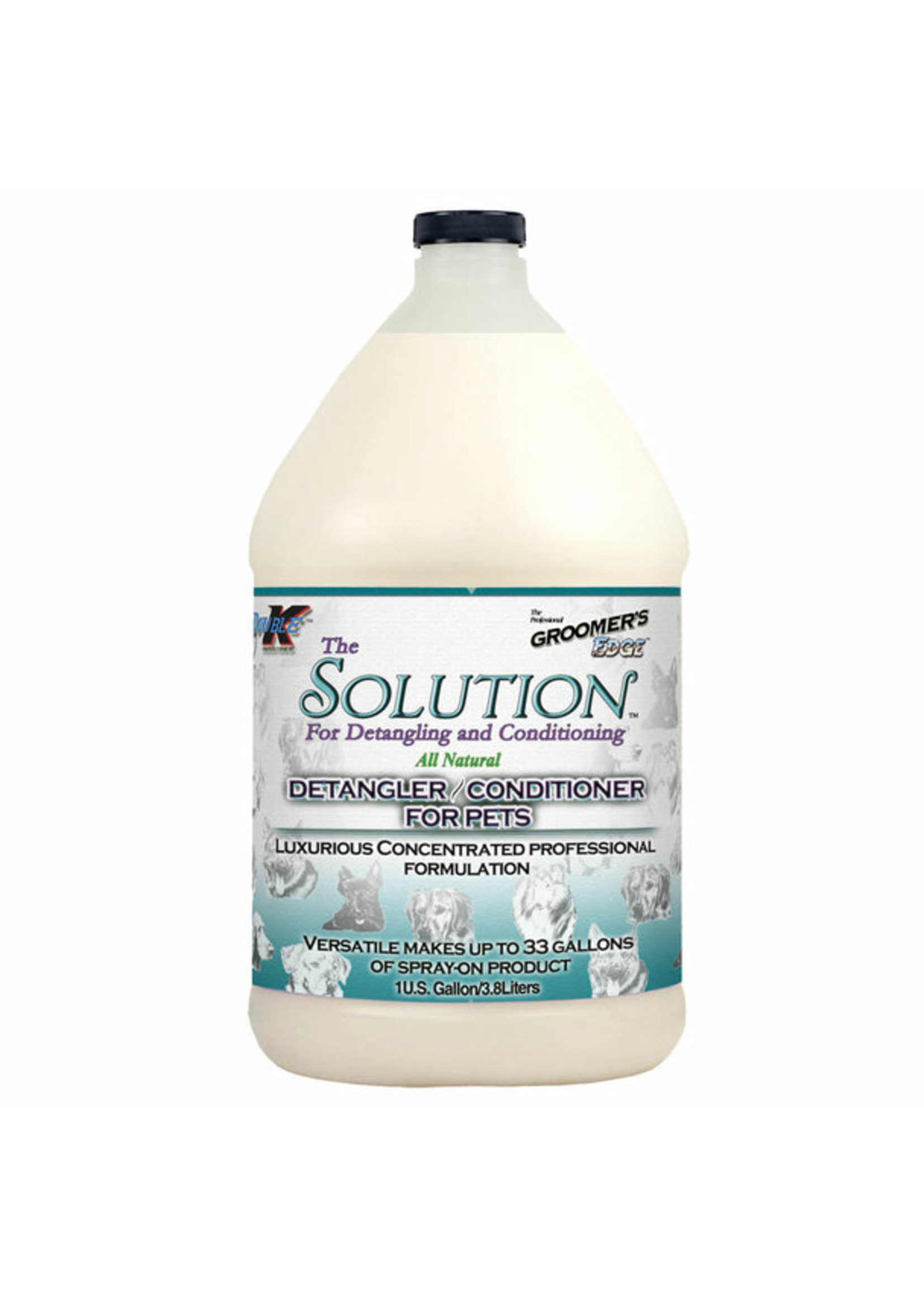 DoubleK The Solution for Detangler and Conditioner 1 Gallon