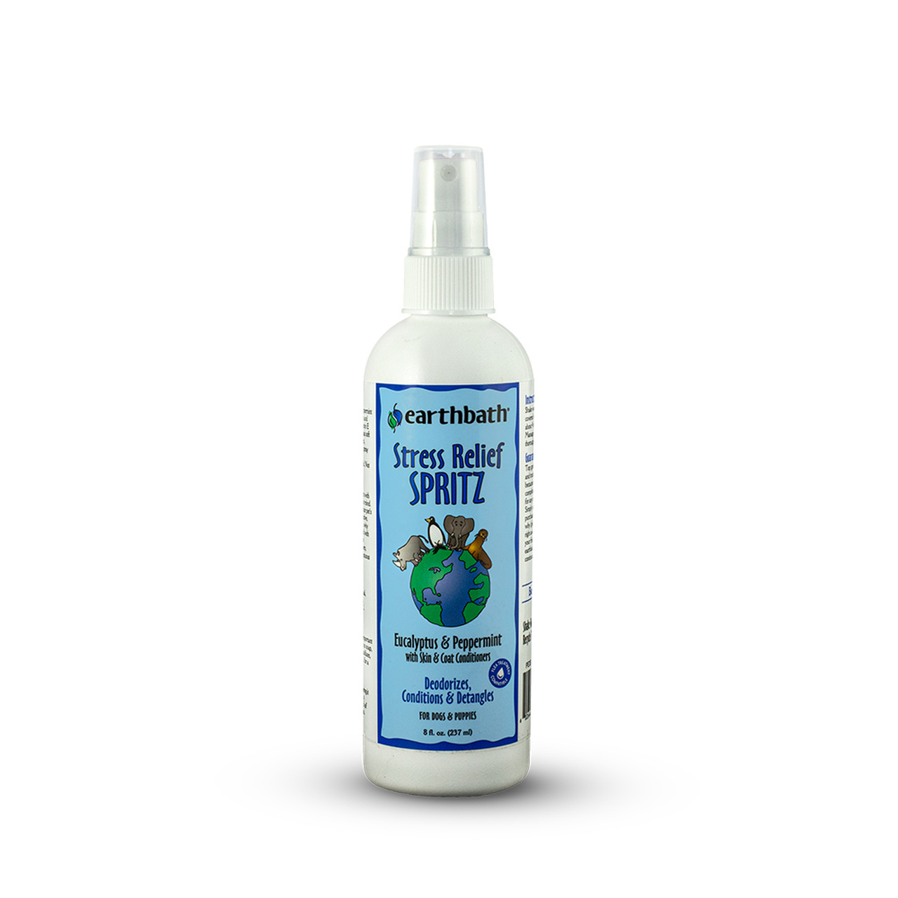 Earthbath Stress Relief Deodorizing Spritz Eucalyptus & Peppermint 8fl oz
