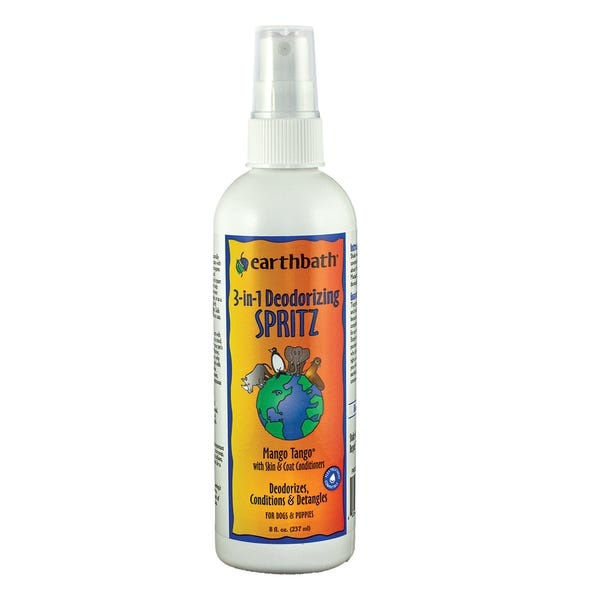 Earthbath 3 in 1 Deodorizing Spritz Mango Tango 8fl oz