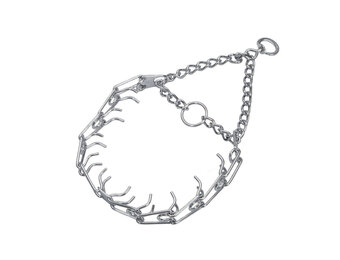 Herm. Sprenger Ultra-Plus Prong Dog Training Collar, Chrome, 3.25mm x 20" Neck Size; 23" Chain Length