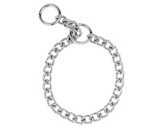 Herm. Sprenger Dog Chain Training Collar, Chrome, 2.0 mm x 22"