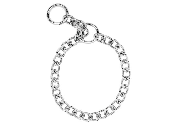 Herm. Sprenger Dog Chain Training Collar, Chrome, 2.0 mm x 14"