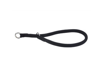 Coastal Round Choke Nylon Training Collar Black 16in  03302