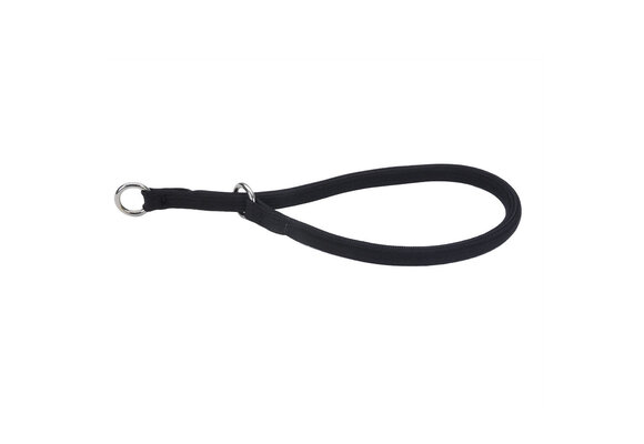 Coastal Round Choke Nylon Training Collar Black 20''  03302