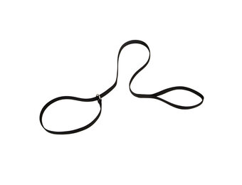 Coastal Single Ply Nylon Kennel Dog Leash  Black 6'  00406K