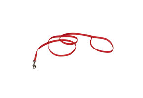 Coastal Single-Ply Nylon Leash Red 6Ft 00306
