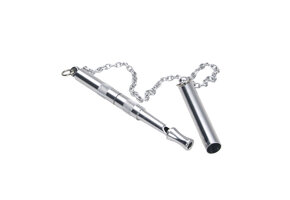 Coastal Pet Train Right! Deluxe Silent Whistle With Protective Cap For Dog Training  01573