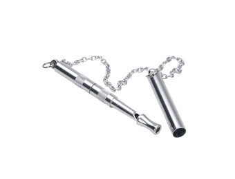 Coastal Pet Train Right! Deluxe Silent Whistle With Protective Cap For Dog Training  01573