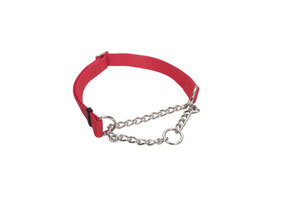 Coastal Check-Choke Adjustable Check Training Dog Collar Red 17-24" L  06910