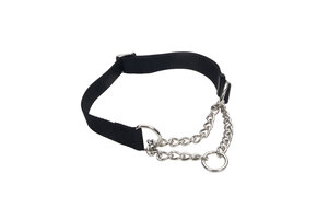Coastal Check-Choke Adjustable Check Training Dog Collar Black 17-24" L  06910