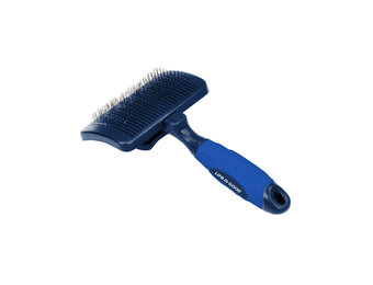Coastal Pet Dog Grooming Brush in Royal Blue  W6135  D