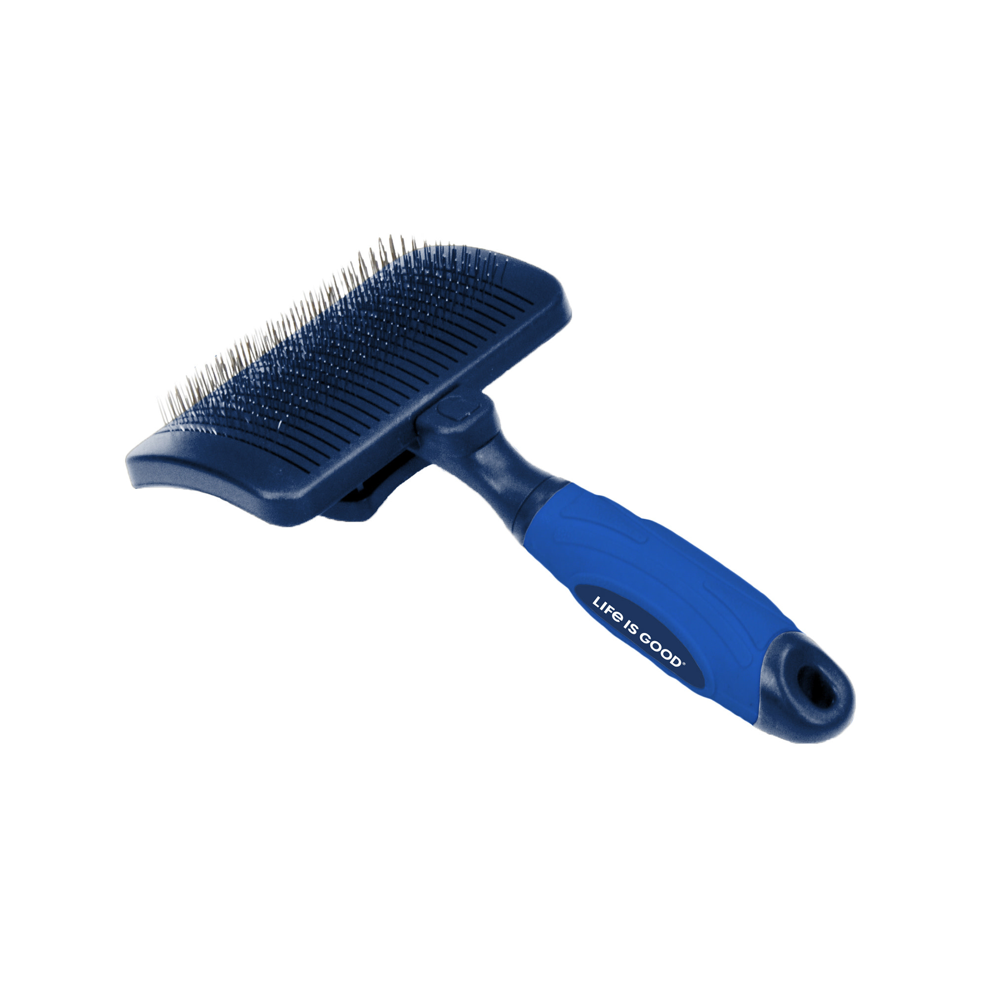 Coastal Pet Dog Grooming Brush in Royal Blue  W6135  D