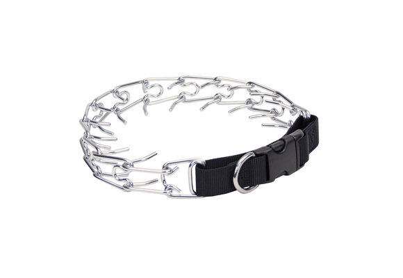 Coastal Titan Easy-On Dog Prong Training Collar with Buckle 14" 2.0 MM  05592
