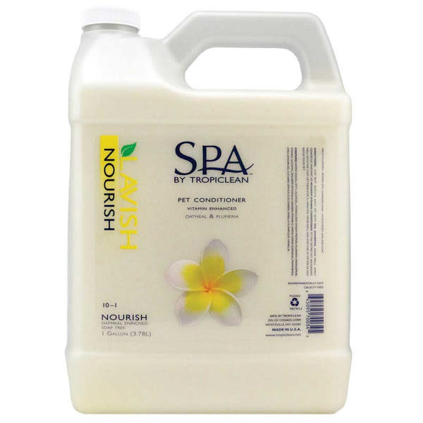 TropiClean Spa Nourish Pet Conditioner 1 Gallon