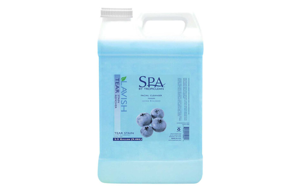 TropiClean Spa Tear Stain Remover Facial Cleanser  2.5 Gallon
