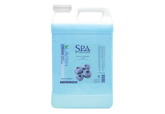 TropiClean Spa Tear Stain Remover Facial Cleanser  2.5 Gallon