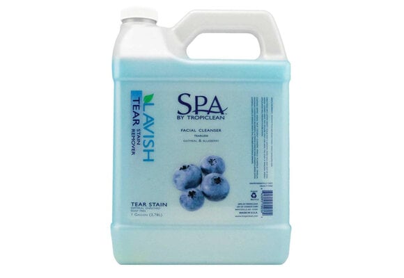 TropiClean Spa Tear Stain Remover- Facial Cleanser  1 Gallon
