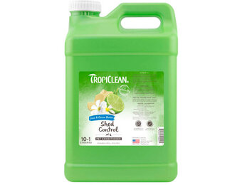 TropiClean Lime & Cocoa  Butter Shed Control  Conditioner  2.5 Gallon
